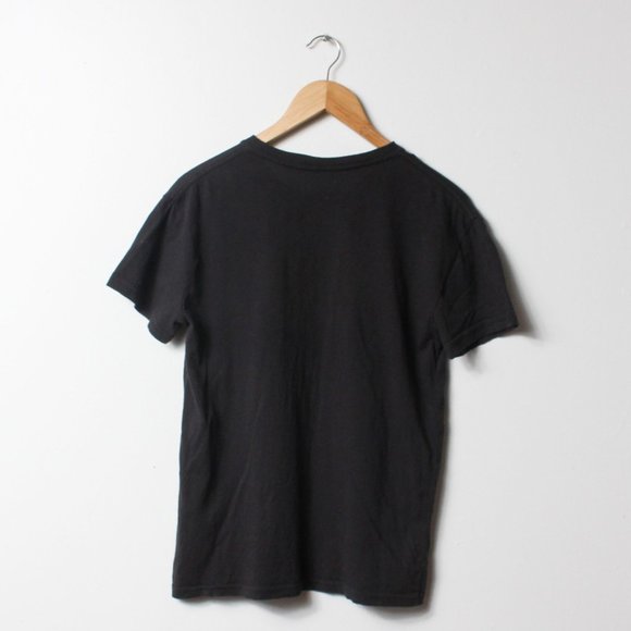 Def Leppard Shirt Mens Medium Black Band Tee w/ Holes - Picture 7 of 7